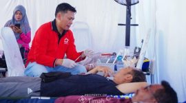 PT Timah gelar donor darah sambut HUT ke-49 tahun | Foto: Zonamu/Humas PT Timah