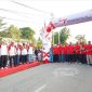 Pekan sehat dalam rangka HUT ke-49 PT Timah di Kundur diikuti ribuan masyarakat | Foto: Zonamu/Humas PT Timah