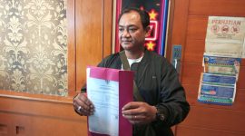 Perwakilan pemilik Hotel Satria, Raja Etha Angga Prayoga | Foto : Zonamu/Rian