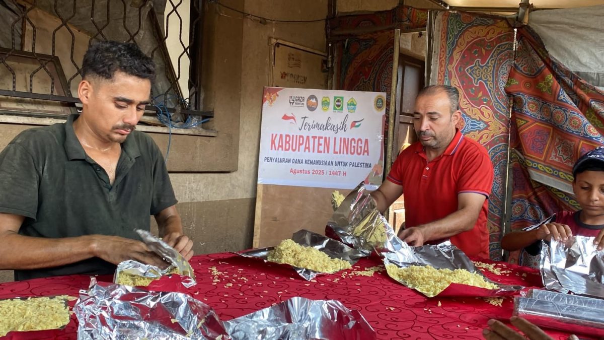 Air Mata Bahagia dari Gaza: Palestina Kirim Ucapan Terima Kasih untuk Lingga | Foto : Zonamu/Fanki