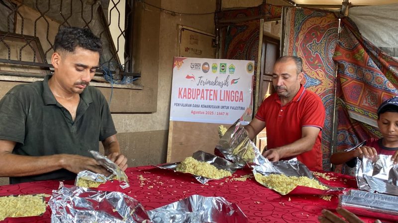Air Mata Bahagia dari Gaza: Palestina Kirim Ucapan Terima Kasih untuk Lingga | Foto : Zonamu/Fanki