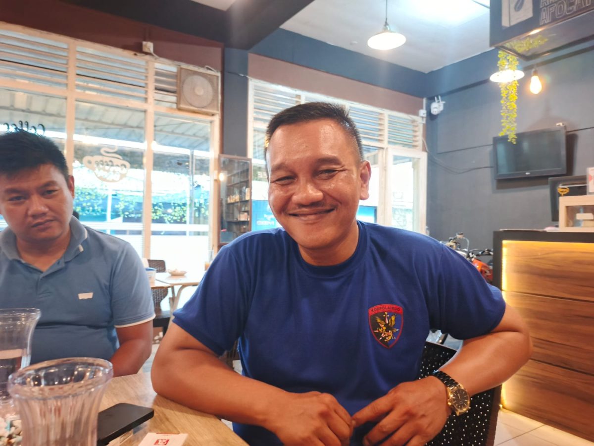 Kasat Polairud Polres Lingga saat dikonfirmasi | Foto : Zonamu/Aji