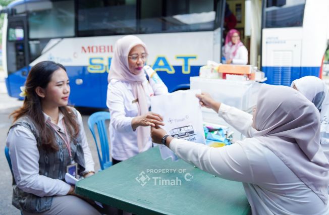 PT Timah kembali hadirkan mobil sehat layani masyarakat Kabupaten Bangka | Foto: Zonamu/Humas PT Timah