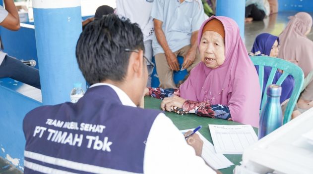 Mobil sehat PT Timah Tbk kembali layani pengobatan warga di Belinyu, Kabupaten Bangka | Foto: Zonamu/Humas PT Timah
