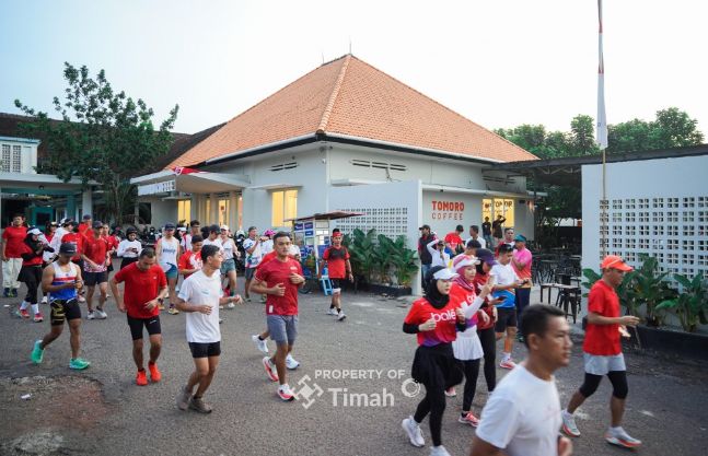 TINS Half Marathon 2025 dalam rangka HUT ke-49 PT Timah Tbk akan diikuti ribuan pelari | Foto: Zonamu/Humas PT Timah