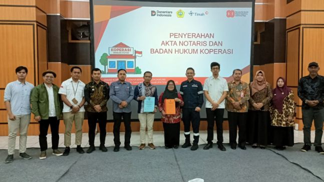 Kolaborasi dengan Dinas Koperasi Usaha Mikro, Perdagangan dan ESDM Kabupaten Karimun, PT Timah gelar Bimbingan Teknis bagi desa dan kelurahan di Pulau Kundur | Foto: Zonamu/Humas PT Timah
