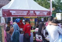 Bazar UMKM meriahkan Pekan Sehat HUT ke-49 PT Timah di Kabupaten Belitung Timur | Foto: Zonamu/Humas PT Timah