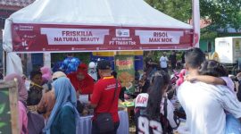 Bazar UMKM meriahkan Pekan Sehat HUT ke-49 PT Timah di Kabupaten Belitung Timur | Foto: Zonamu/Humas PT Timah