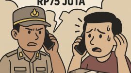 Ilustrasi Modus Penipuan mengatasnamakan Kapolsek Senayang | Foto : Zonamu/AI