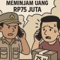 Ilustrasi Modus Penipuan mengatasnamakan Kapolsek Senayang | Foto : Zonamu/AI