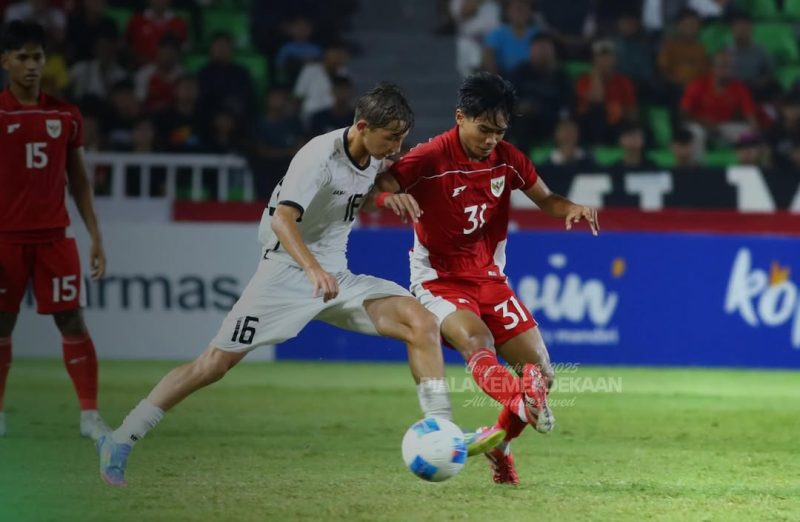 Pemain Timnas U-17 saat melawan Uzbekistan di Deli Serdang, Medan | Foto : Zonamu/Instagram
