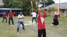 Disperindagkop Lingga Gelar Lomba Rakyat, Perkuat Kebersamaan Pegawai dan LMG | Foto : Zonamu/Wandi