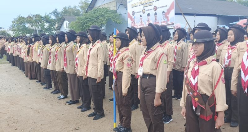 Kwarcab Lingga Gelar Peringatan Hari Pramuka ke-64 | Foto : Zonamu/Wandi