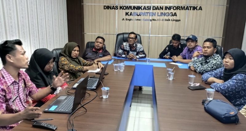 Diskominfo Lingga Siapkan Data Emonev Keterbukaan Informasi Publik 2025 | Foto : Zonamu/Diskominfo Lingga