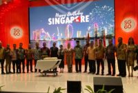 Bupati Lingga Hadiri Perayaan Hari Nasional Singapura ke-60 di Batam | Foto : Zonamu/Prokopim Lingga