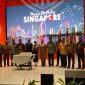 Bupati Lingga Hadiri Perayaan Hari Nasional Singapura ke-60 di Batam | Foto : Zonamu/Prokopim Lingga