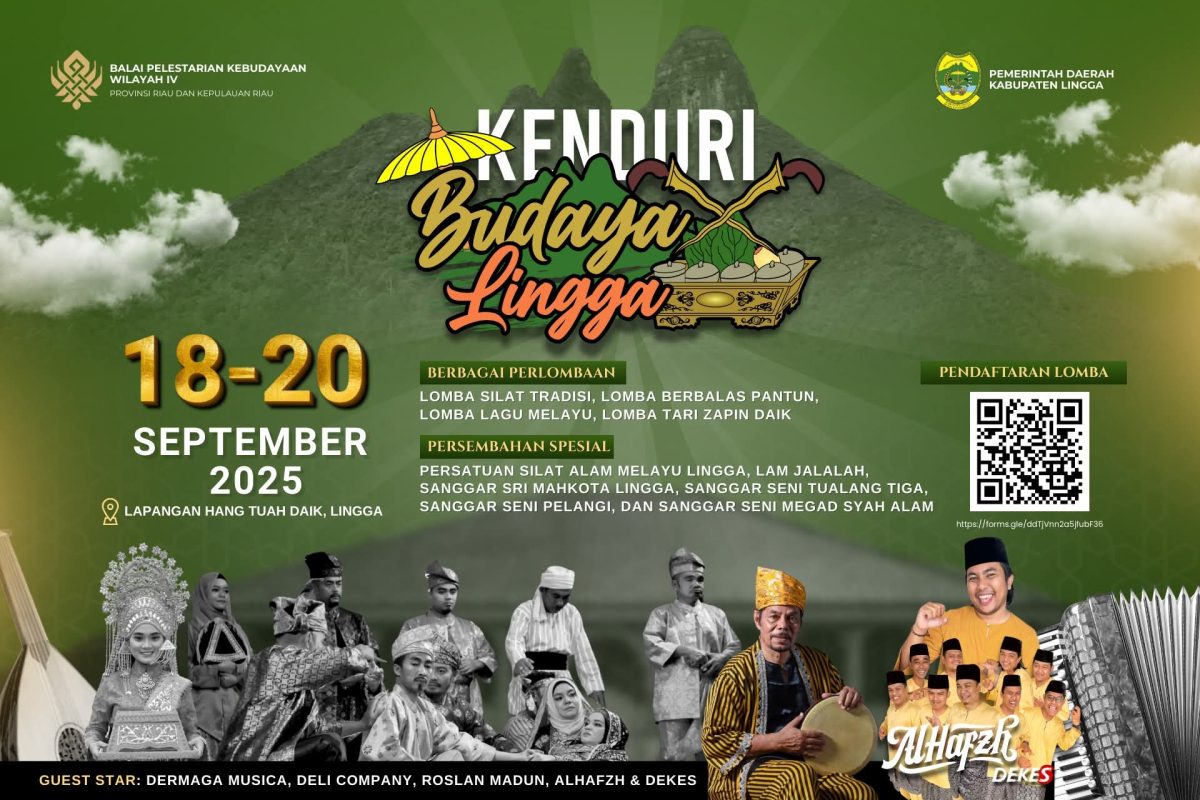 Kenduri Budaya Lingga 2025 Siap Digelar | Foto : Zonamu/Ist
