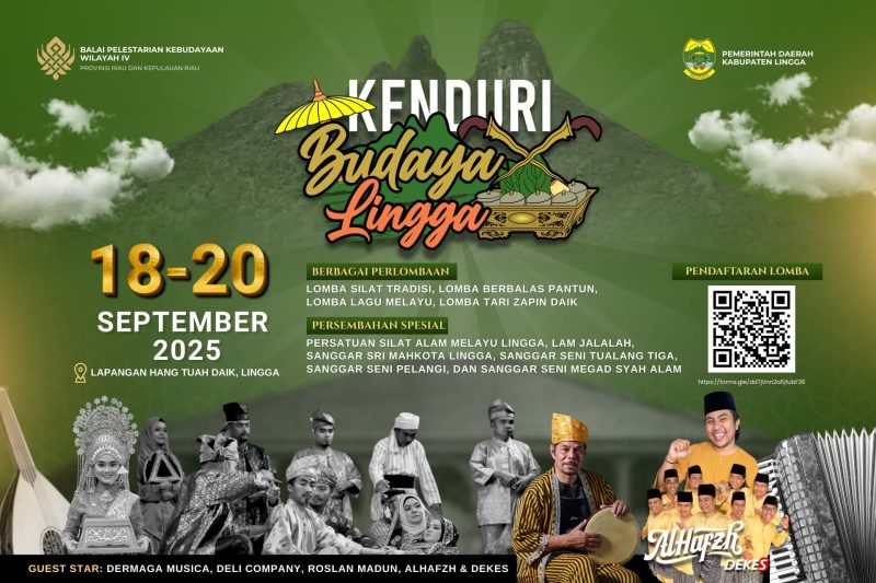 Kenduri Budaya Lingga 2025 Siap Digelar | Foto : Zonamu/Ist