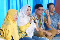 Ketua PKK Kabupaten Lingga saat memberikan pengarahan | Foto : Zonamu/Riri