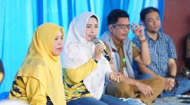 Ketua PKK Kabupaten Lingga saat memberikan pengarahan | Foto : Zonamu/Riri