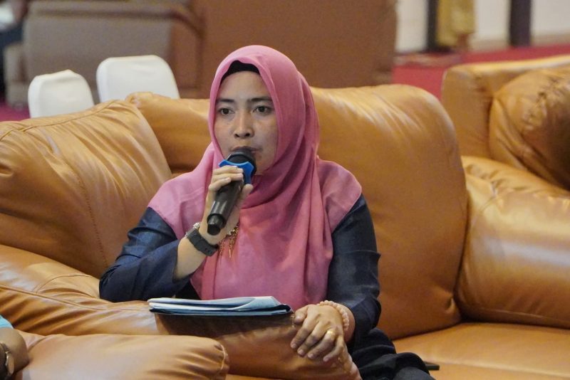Ketua TP PKK Kabupaten Lingga Maratusholiha Nizar | Foto : Zonamu/Diskominfo Lingga