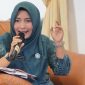 Ketua TP PKK Kabupaten Lingga Maratusholiha Nizar saat pimpin rapat | Foto : Zonamu/Diskominfo Lingga