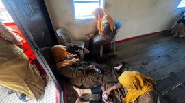 Kondisi korban selamat pompong tenggelam | Foto : Zonamu/Dok warga