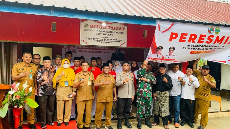 Koperasi Merah Putih Mulai Berkembang di Desa-Desa Lingga | Foto : Zonamu/Taupik