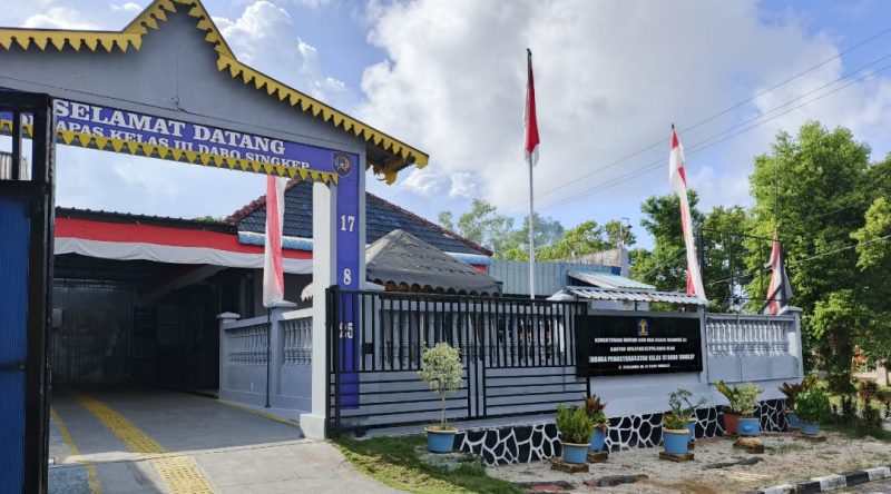 Kantor Lapas Dabo Singkep | Foto : Zonamu/Wandi
