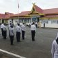 Bandara Dabo Singkep saat melaksanakan Upacara Harhubnas 2025 | Foto : Zonamu/Wandi