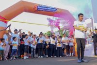 PT Timah Karya Persada Properti  rayakan HUT ke-10 tahun dengan Fun Run | Foto: Zonamu/Humas PT Timah
