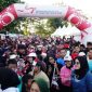 Puluhan ribu masyarakat merasakan kebersamaan dalam momen Pekan Sehat HUT ke-49 PT Timah | Foto: Zonamu/Humas PT Timah