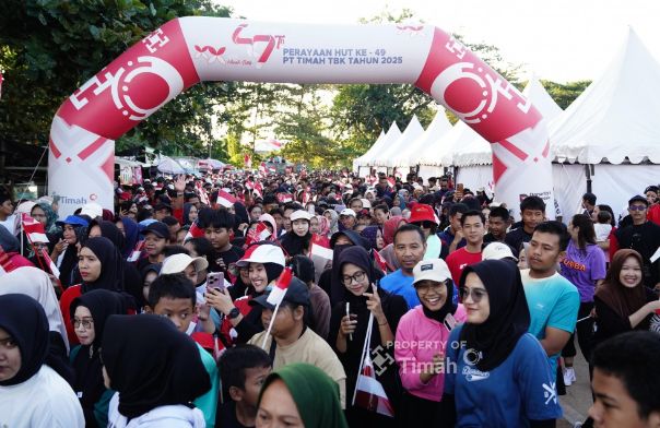 Puluhan ribu masyarakat merasakan kebersamaan dalam momen Pekan Sehat HUT ke-49 PT Timah | Foto: Zonamu/Humas PT Timah