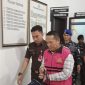 Salah satu Tersangka yang ditahan pihak Kejari Lingga | Foto : Zonamu/Wandi