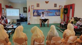 Wakil Bupati Lingga saat memberikan arahan | Foto : Zonamu/Wandi