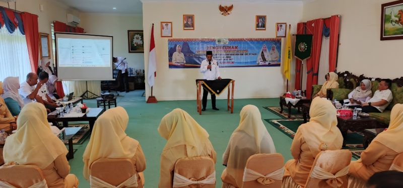 Wakil Bupati Lingga saat memberikan arahan | Foto : Zonamu/Wandi