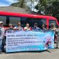 PT Timah and East Belitung Transportation Agency Provide Mobile Health Services at Manggar Terminal | Foto: Zonamu/Humas PT Timah