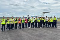 Bandara Dabo Singkep Kalibrasi PAPI Light | Foto : Zonamu/Wandi