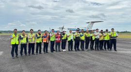Bandara Dabo Singkep Kalibrasi PAPI Light | Foto : Zonamu/Wandi
