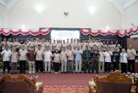 Pelantikan Ketua Umum dan kepengurusan baru Komite Olahraga Nasional Indonesia (KONI) Kabupaten Karimun periode 2025–2029, dilaksanakan di Gedung Nasional, Kabupaten Karimun pada, Sabtu (3/5/2025) | Foto: Koni Karimun