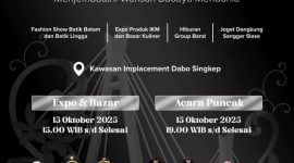 Hadir Dan Ramaikan Batam Batik Fashion Week 2025 Di Dabo Singkep | Foto : Zonamu/Ist