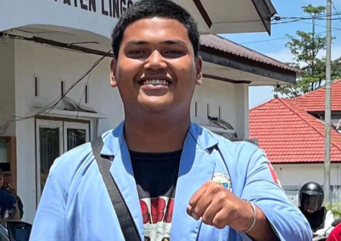 Ketua BEM STISIP Bunda Tanah Melayu, Said Farhan Falahis Al Ghiffari | Foto : Zonamu/Farhan