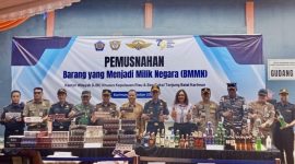 Seluruh Barang Milik Negara yang dimusnahkan merupakan hasi dari 244 penindakan yang dilakukan DJBC Kepri dan KPPBC Karimun di bidang kepabeanan dan cukai | Foto: Ami