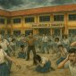 Ilustrasi kesurupan masal di sekolah | Foto : Zonamu/AI