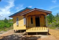 Rumah RTLH yang sudah diperbaiki tahun 2024 | Foto : Zonamu/Rusdi