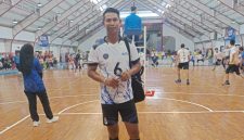 Agus Ismail usai pertandingan di Pornas Korpri XVII | Foto : Zonamu/Agus