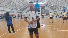 Agus Ismail usai pertandingan di Pornas Korpri XVII | Foto : Zonamu/Agus