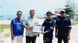 PT Timah dukung nelayan Pantai Matras dengan lomba memancing | Foto: Zonamu/Humas PT Timah