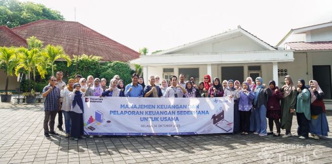 Workshop yang diikuti 40 UMKM Mitra Binaan di wilayah operasional Perusahaan ini menghadirkan narasumber dua orang dosen Magister Manajemen Universitas Bangka Belitung (UBB) | Foto: Zonamu/Humas PT Timah