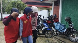 Terdakwa SR saat digiring ke sel tahanan Pengadilan Negeri Tanjungpinang di Dabo Singkep | Foto : Zonamu/Wandi